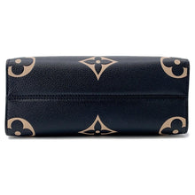 将图像加载到图库查看器中，LOUIS VUITTON Onthego Noir/BeigeM45659 Bicolor Monogram Empreinte Leather Size PM
