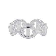 Load image into Gallery viewer, HERMES Chaine d&#39;Ancre Anchene Ring Size PM/53/#13 SV925
