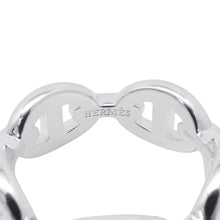 Load image into Gallery viewer, HERMES Chaine d&#39;Ancre Anchene Ring Size PM/53/#13 SV925
