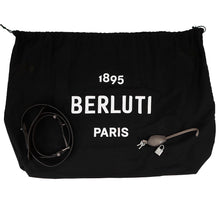 Load image into Gallery viewer, Berluti Rutty Tote Bag Sand Gray Leather Size 38
