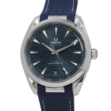 Load image into Gallery viewer, OMEGA Seamaster Aqua Terra Co-Axial Master Chronometer W41mm Stainless Steel Rubber Blue Dial220.12.41.21.03.001
