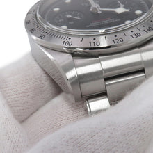 将图像加载到图库查看器中，TUDOR Heritage Black Bay Chrono W41mm Stainless Steel Black Dial79350
