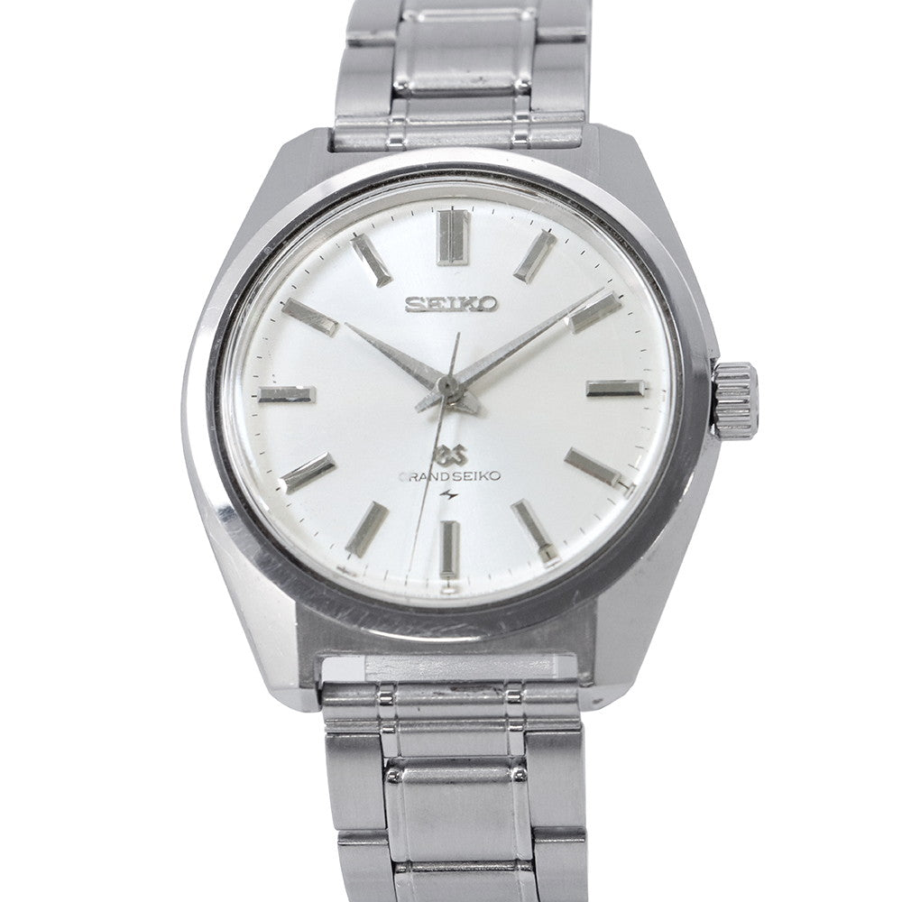 SEIKO Grand Seiko 44GS Diashock W38mm Stainless Steel Silver Dial4420-9000