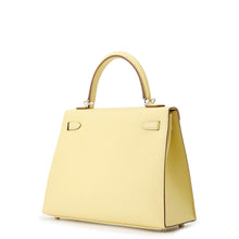 将图像加载到图库查看器中，HERMES Kelly Sellier Jaune Poussin Epsom Size 25
