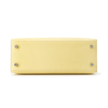 将图像加载到图库查看器中，HERMES Kelly Sellier Jaune Poussin Epsom Size 25
