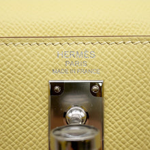 将图像加载到图库查看器中，HERMES Kelly Sellier Jaune Poussin Epsom Size 25
