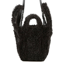 将图像加载到图库查看器中，BALENCIAGA Everyday North South Tote Bag Black672793 Boa Leather Size XS
