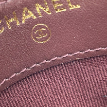 将图像加载到图库查看器中，CHANEL Matelasse Card Case BlackAP0213 Caviar Leather

