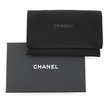 将图像加载到图库查看器中，CHANEL Matelasse Card Case BlackAP0213 Caviar Leather
