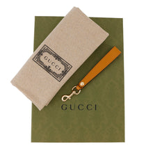 Load image into Gallery viewer, GUCCI KAI x GUCCI Teddy Bear GG Supreme Clutch Bag Yellow/Beige660162 PVC Leather
