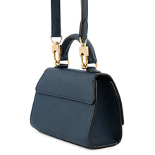 Load image into Gallery viewer, MOYNAT Moynat Régienne 2-Way Handbag Navy Leather Size Nano
