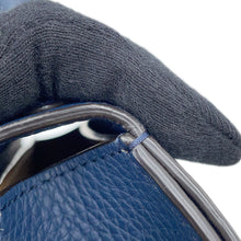 Load image into Gallery viewer, MOYNAT Moynat Régienne 2-Way Handbag Navy Leather Size Nano
