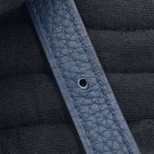 将图像加载到图库查看器中，MOYNAT Moynat Régienne 2-Way Handbag Navy Leather Size Nano

