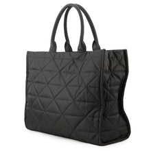 将图像加载到图库查看器中，PRADA Re-Nylon Topstitch Tote Bag Black2VG096 Nylon
