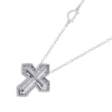 将图像加载到图库查看器中，Damiani Belle Epoque Crown Necklace Size S20089078 18K White Gold

