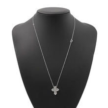 将图像加载到图库查看器中，Damiani Belle Epoque Crown Necklace Size S20089078 18K White Gold
