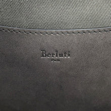 将图像加载到图库查看器中，Berluti Calligraphy Scritto Jules Tote Bag Black Leather
