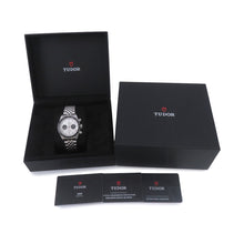 将图像加载到图库查看器中，TUDOR Black Bay Chrono W41mm Stainless Steel Opaline DialM79360N-0014
