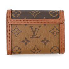 Load image into Gallery viewer, LOUIS VUITTON Portefeuille / Dauphine Compact NoirM68725 Monogram/Monogram Reverse Canvas
