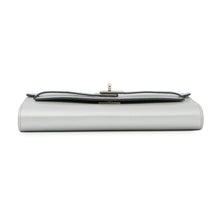 Load image into Gallery viewer, HERMES Kelly wallet long to go Argent Chevre Shamqila
