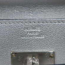 Load image into Gallery viewer, HERMES Kelly wallet long to go Argent Chevre Shamqila
