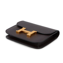 将图像加载到图库查看器中，HERMES Constance Slim Pleur Noir/Rose Azalee Evercolor
