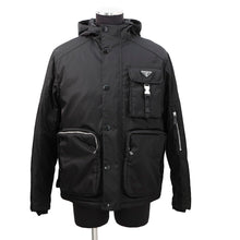 Load image into Gallery viewer, PRADA Re-Nylon Jacket Size S BlackSGB812 100% recycled Polyamide
