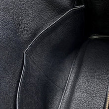 将图像加载到图库查看器中，HERMES Kelly Retourne Black Togo Leather Size 28
