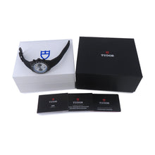 将图像加载到图库查看器中，TUDOR Black Bay Chrono Carbon25 Limited Edition (2025 units) W42mm CA Rubber Leather White DialM79377KN-0001
