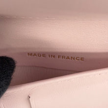 将图像加载到图库查看器中，CHANEL Matelasse Small Zip Wallet PinkAP0232 Caviar Leather
