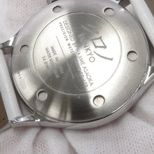 Load image into Gallery viewer, Chrono Bunkyo Tokyo Chrono Bunkyo Tokyo Celadon Limited Edition of 500 W37mm Stainless Steel Leather Blue GreenLacquer DialCB011
