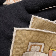 Load image into Gallery viewer, HERMES Giant Square &quot;Letol Equestre&quot; Size 140 Natural/Beige/Rose Poodle Cashmere70% Silk30%
