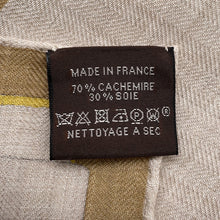 Load image into Gallery viewer, HERMES Giant Square &quot;Letol Equestre&quot; Size 140 Natural/Beige/Rose Poodle Cashmere70% Silk30%
