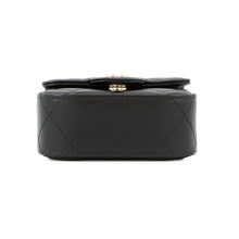Load image into Gallery viewer, CHANEL Matelasse Flap ChainShoulder Bag BlackAP2475 Lambskin Size Mini
