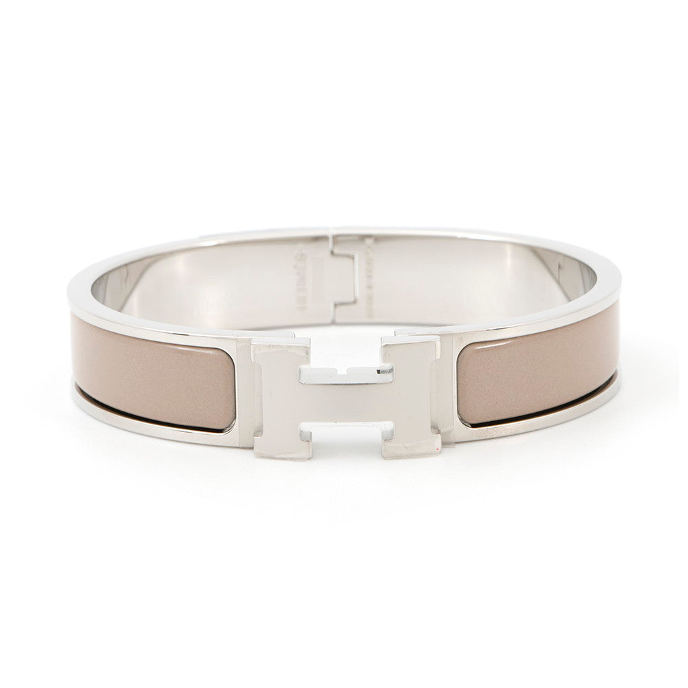 HERMES ClicH Bangle Marong rasse Metal Lacquer