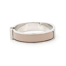 将图像加载到图库查看器中，HERMES ClicH Bangle Marong rasse Metal Lacquer
