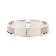 将图像加载到图库查看器中，HERMES ClicH Bangle Marong rasse Metal Lacquer
