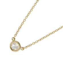 Load image into Gallery viewer, TIFFANY&amp;Co. By the Yard Single Diamond Pendant 18K Yellow Gold
