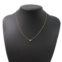 Load image into Gallery viewer, TIFFANY&amp;Co. By the Yard Single Diamond Pendant 18K Yellow Gold
