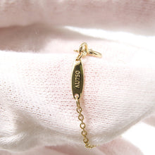 Load image into Gallery viewer, TIFFANY&amp;Co. By the Yard Single Diamond Pendant 18K Yellow Gold
