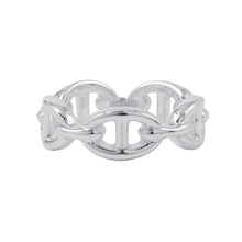 将图像加载到图库查看器中，HERMES Chaine d&#39;Ancre Ring Size PM/54/#14 SV925
