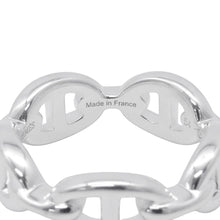 将图像加载到图库查看器中，HERMES Chaine d&#39;Ancre Ring Size PM/54/#14 SV925
