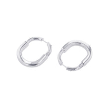 将图像加载到图库查看器中，TIFFANY&amp;Co. Padlock Earrings Size Medium72342801 18K White Gold
