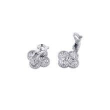 Load image into Gallery viewer, Van Cleef &amp; Arpels Vintage Alhambra EarringVCARA44600 18K White Gold

