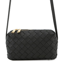 将图像加载到图库查看器中，Bottega Veneta INTRECCIATO Shoulder Bag Black609407 Leather
