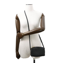 将图像加载到图库查看器中，Bottega Veneta INTRECCIATO Shoulder Bag Black609407 Leather
