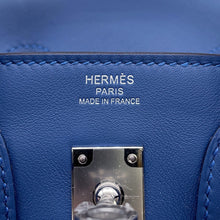 Load image into Gallery viewer, HERMES Birkin Blue Tie Swift Leather Size 25
