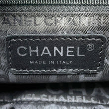 Load image into Gallery viewer, CHANEL Camellia Chocolate Bar No.5 One Shoulder Bag Black Lambskin Patent Leather
