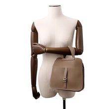 将图像加载到图库查看器中，HERMES Halzan Etoupe Taurillon Clemence Size 25
