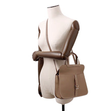 将图像加载到图库查看器中，HERMES Halzan Etoupe Taurillon Clemence Size 25

